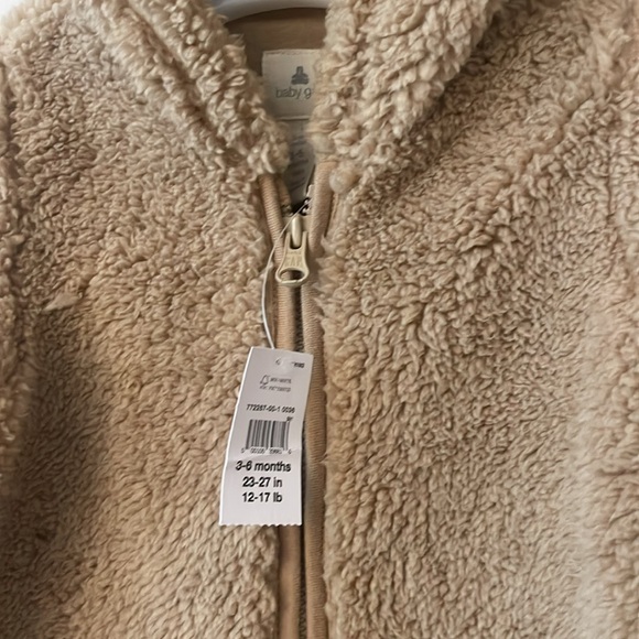 baby gap one piece | sherpa one piece 3-6 months - Picture 2 of 2